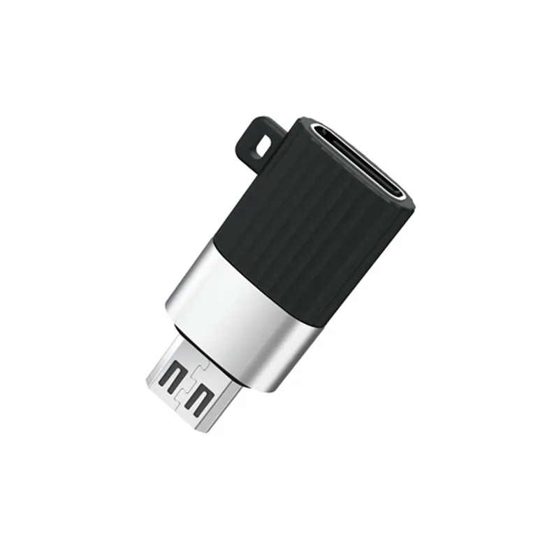 Adaptor Micro USB la Tip C - Negru