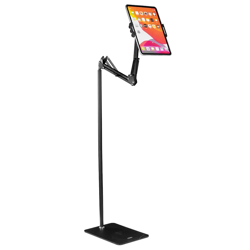 Stand Suport Telefon cu Brat Reglabil - Negru