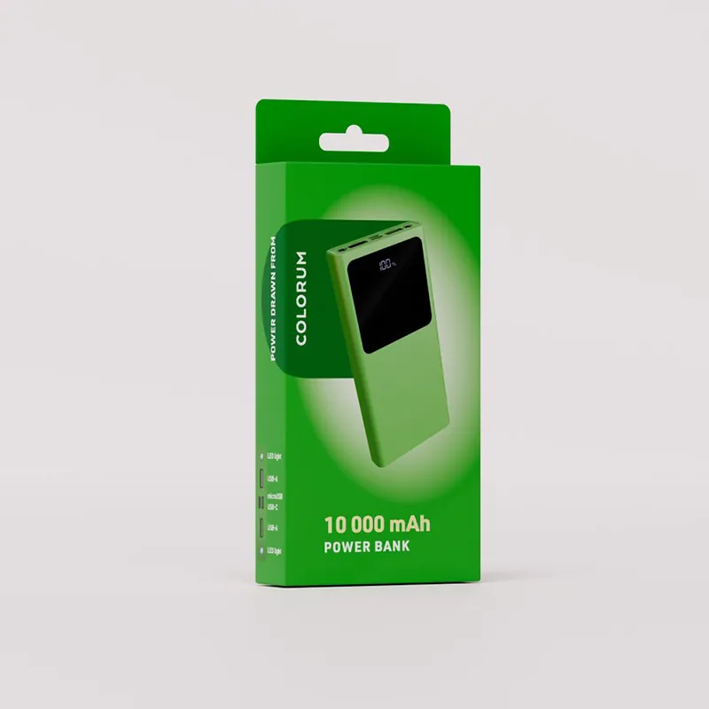 Power Bank PD + QC 10000MAH - Verde