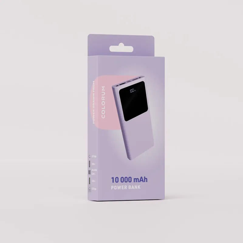 Power Bank PD + QC 10000MAH - Lavanda