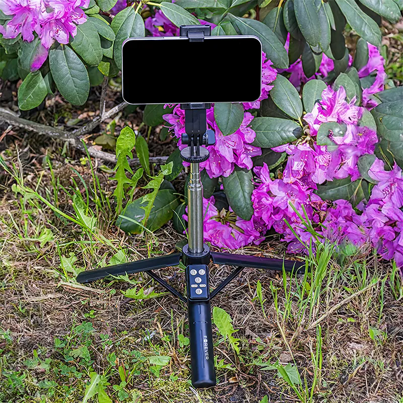 Selfie Stick cu Trepied 2IN1 cu Bluetooth si Telecomanda