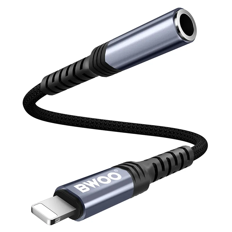 Adaptor Audio Lightning - Jack 3.5MM - Negru