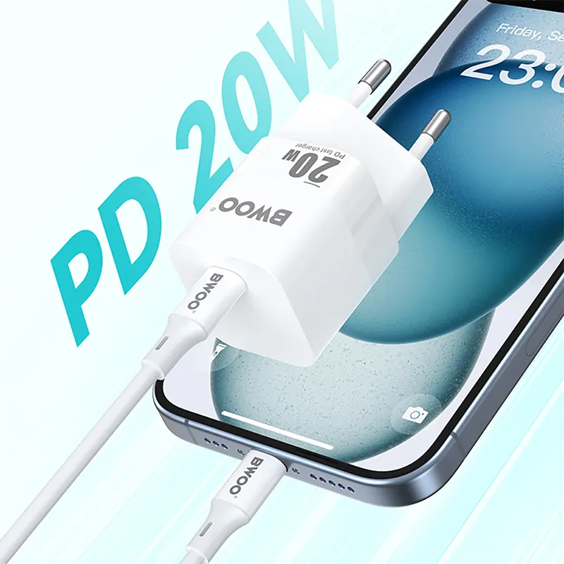 Incarcator Retea 20W USB C - Alb