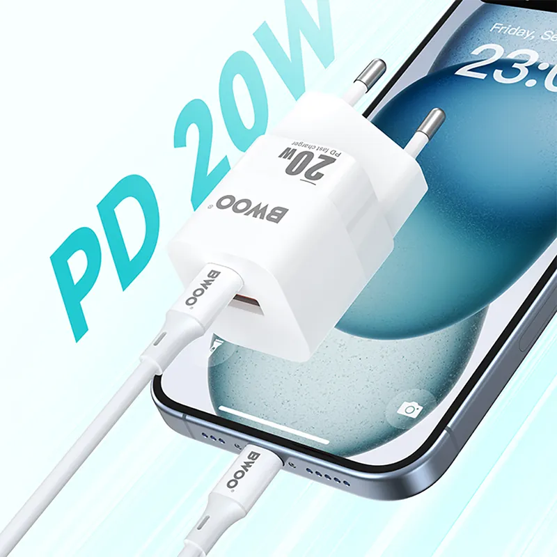 Incarcator Retea 20W USB C/USB