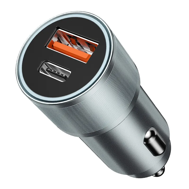 Incarcator Auto 38W QC 18W + PD 20W