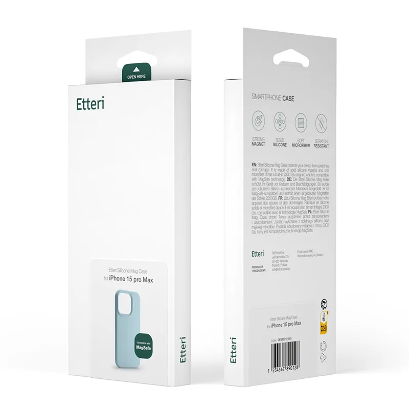 Husa Silicon pentru Iphone 15 6.1 - Albastru