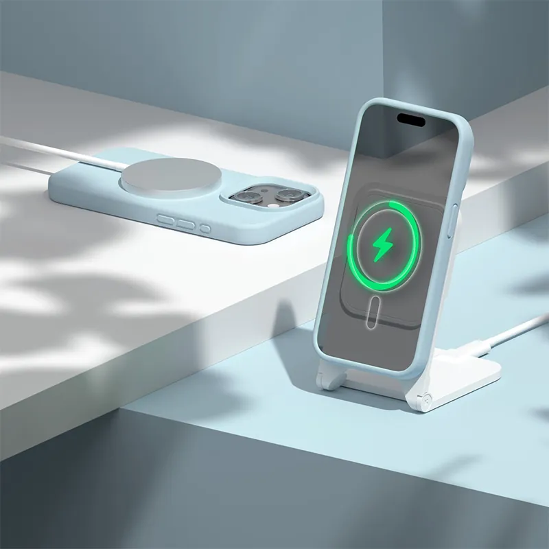 Husa Silicon pentru Iphone 15 6.1 - Albastru