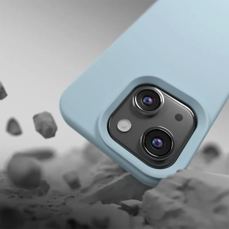 Husa Silicon pentru Iphone 15 6.1 - Albastru