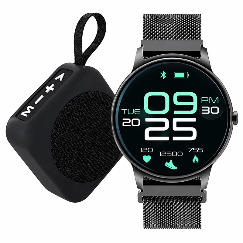 Smartwatch 1.4'' + Mini Boxa Portabila