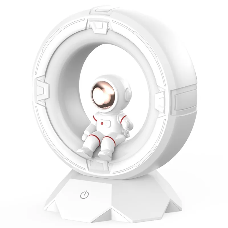 Veioza LED Astronaut cu Acumulator 1200MAH - Alb