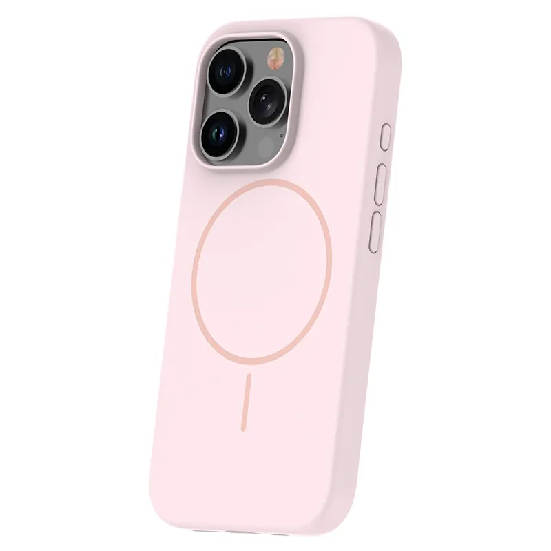 Husa Silicon pentru Iphone 15 6.1 - Roz