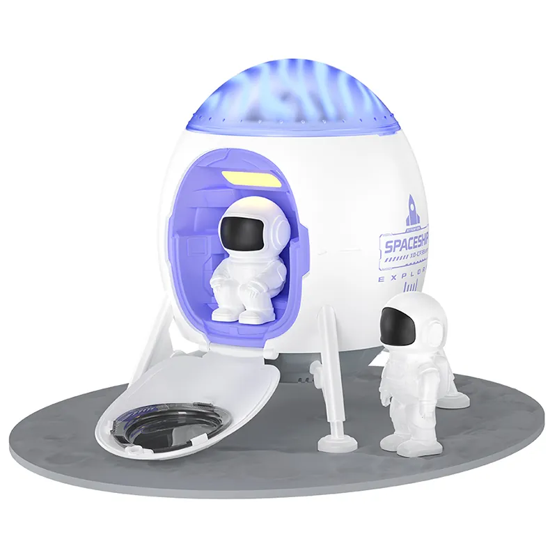 Proiector LED Starlight cu Boxa Bluetooth Model Capsula Spatiala