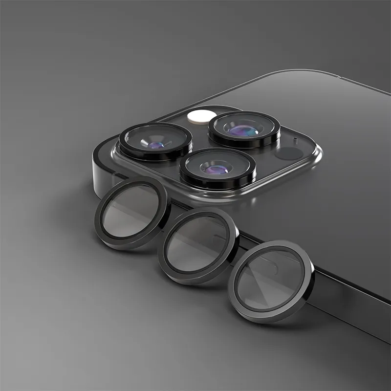 Protectie Camera Iphone 16 Pro / 16 Pro Max - Negru