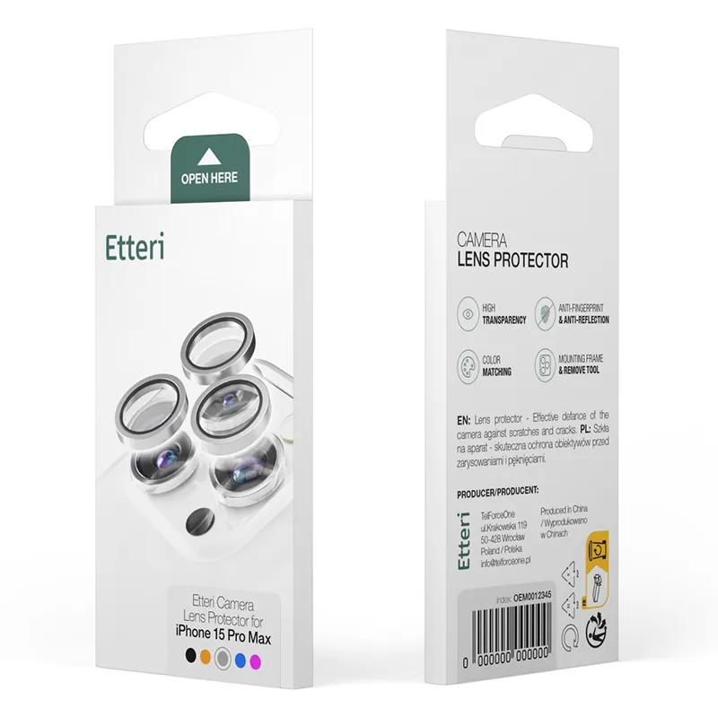 Protectie Camera Iphone 16 Pro / 16 Pro Max - Titanium