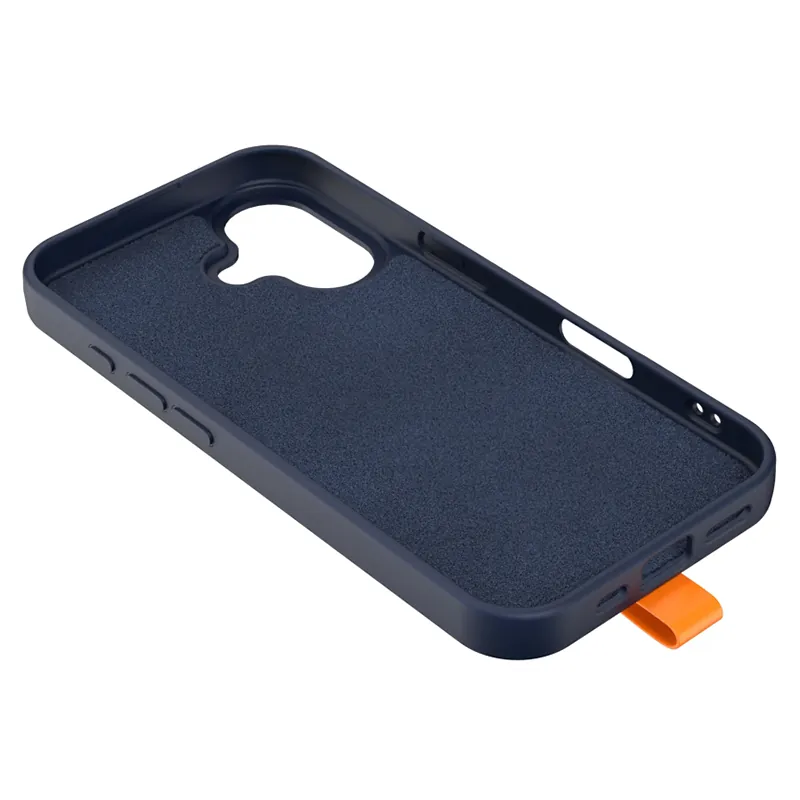 Husa Silicon pentru Ihone 17 Pro Max - Albastru Inchis