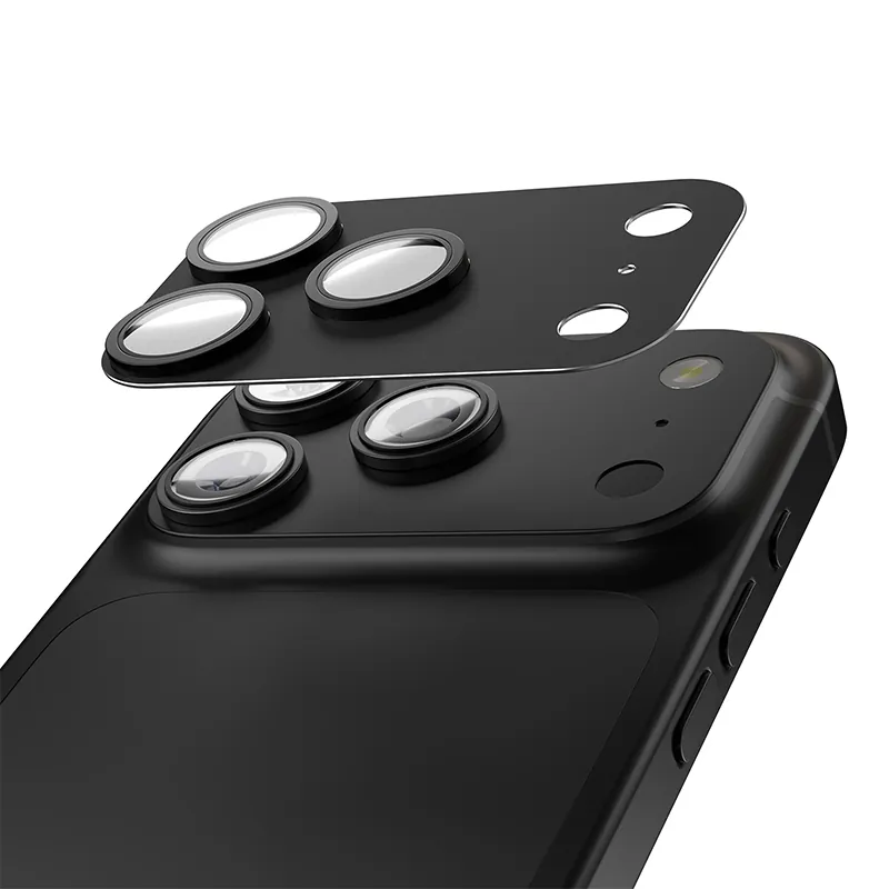 Protectie Camera Iphone 17 Pro / 17 Pro Max - Negru