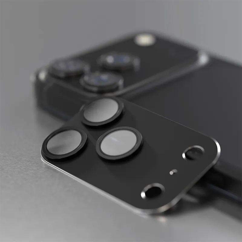 Protectie Camera Iphone 17 Pro / 17 Pro Max - Negru