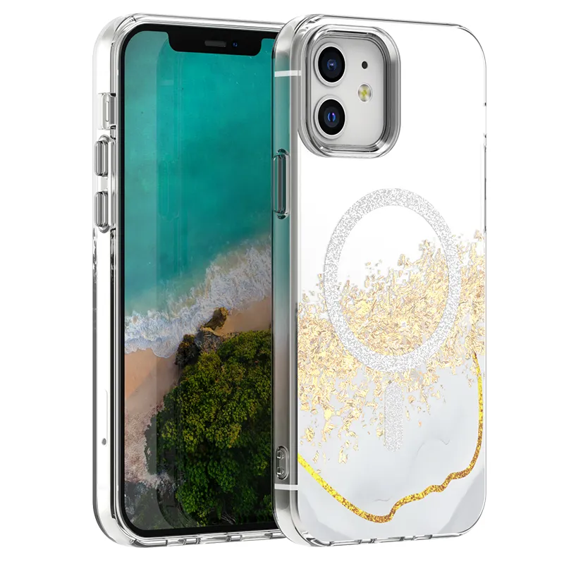 Husa Silicon Iphone 12/ 12PRO  - Alb
