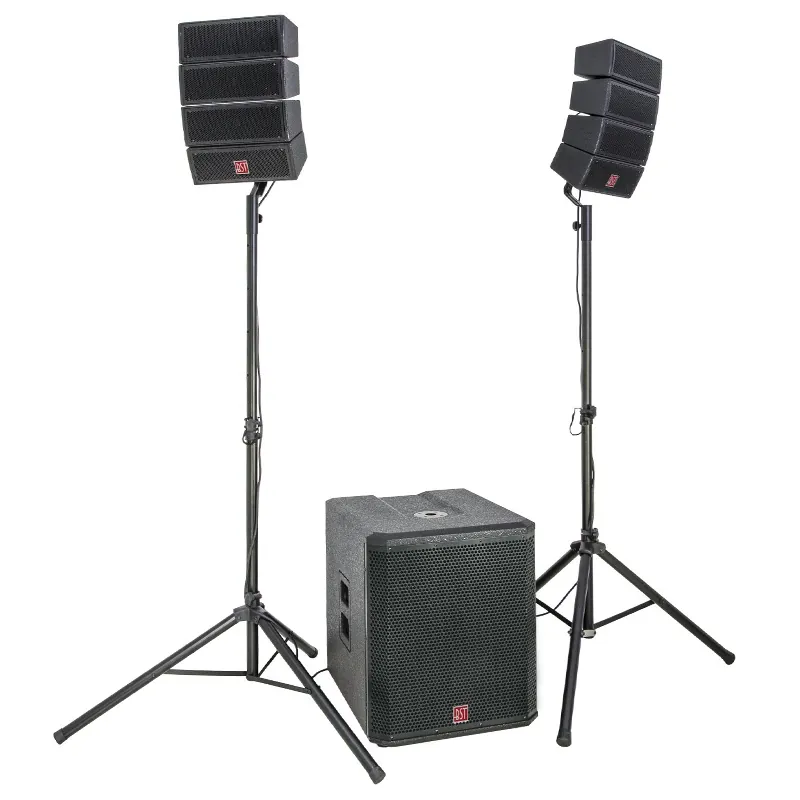 Kit Subwoofer 18"/46CM 500W + 2 Sateliti 4"/10CM 200W RMS Bst