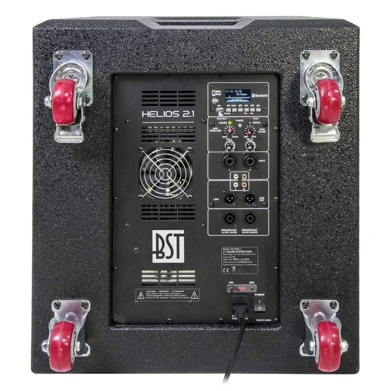 Kit Subwoofer 18"/46CM 500W + 2 Sateliti 4"/10CM 200W RMS Bst