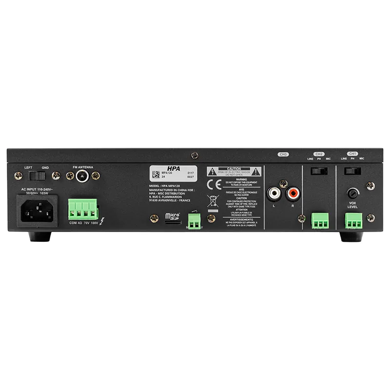Amplificator Linie 110V/120W Bluetooth/USB