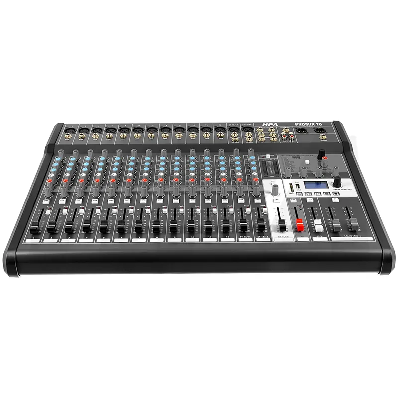 Mixer Digital 16 Canale 48V BT/USB/SD