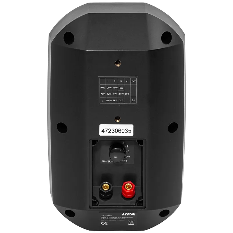 Set Boxe Linie 100V 5/10/20/30W 8OHMI IP66 - Negru