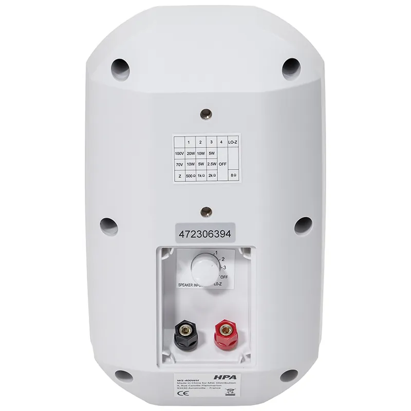 Set Boxe Linie 100V 5/10/20/30W 8OHMI IP66 - Alb