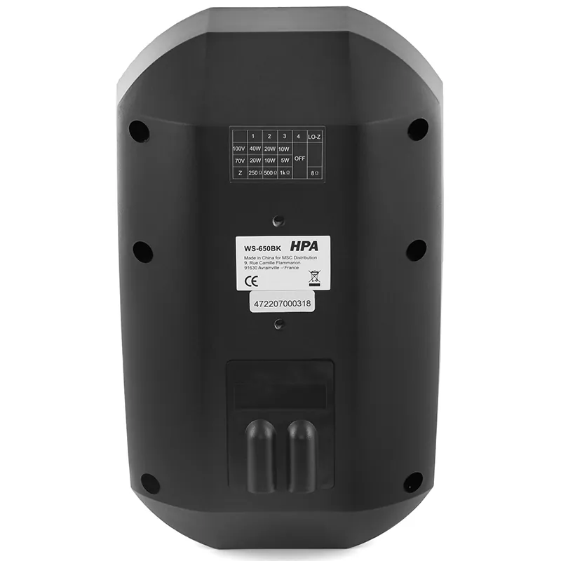 Set Boxe Linie 60W 100V 5/10/20/30W 8OHMI IP66 - Negru