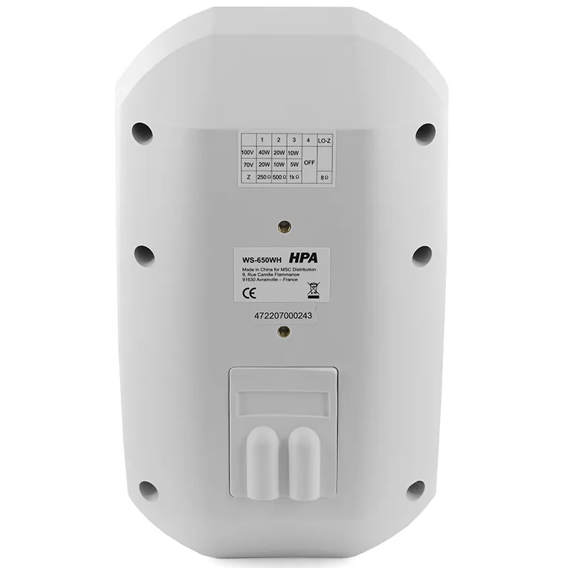 Set Boxe Linie 60W 100V 5/10/20/30W 8OHMI IP66 - Alb