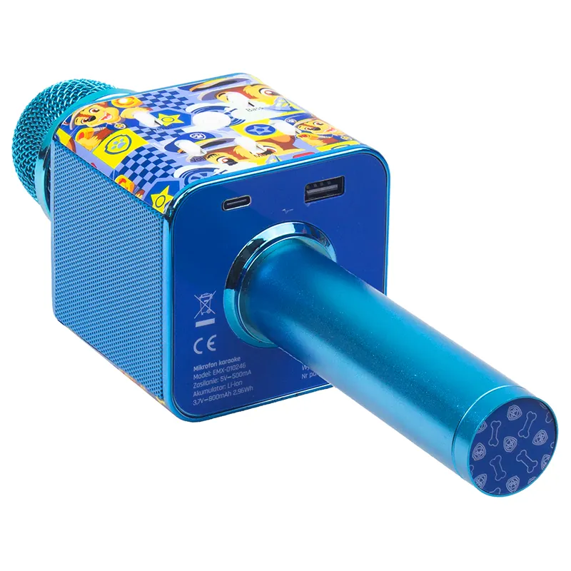 Microfon Karaoke Paw Patrol - Albastru