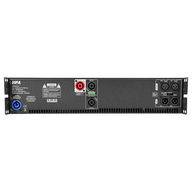 Amplificator Hybrid 100V/240V 2X400W RMS 8OHM 2X800W RMS 4OHM