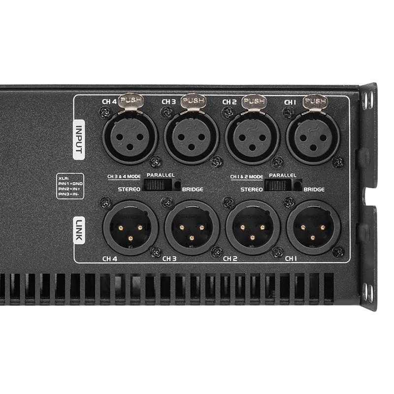 Amplificator Hybrid 100V/240V 4X400W RMS 8OHM 4X800W RMS 4OHM