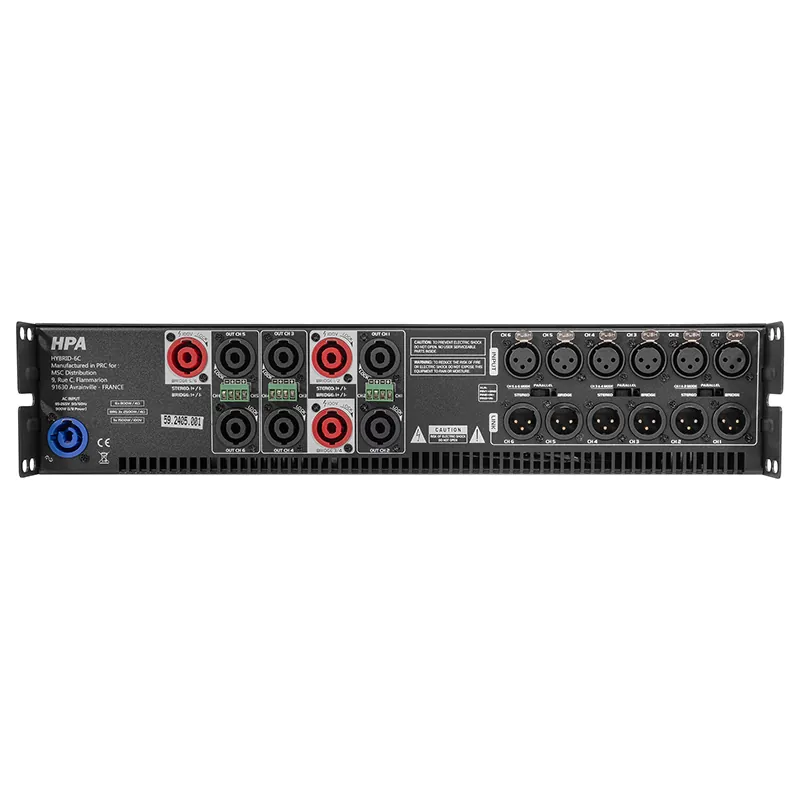 Amplificator Hybrid 100V/240V 6X400W RMS 8OHM 6X800W RMS 4OHM