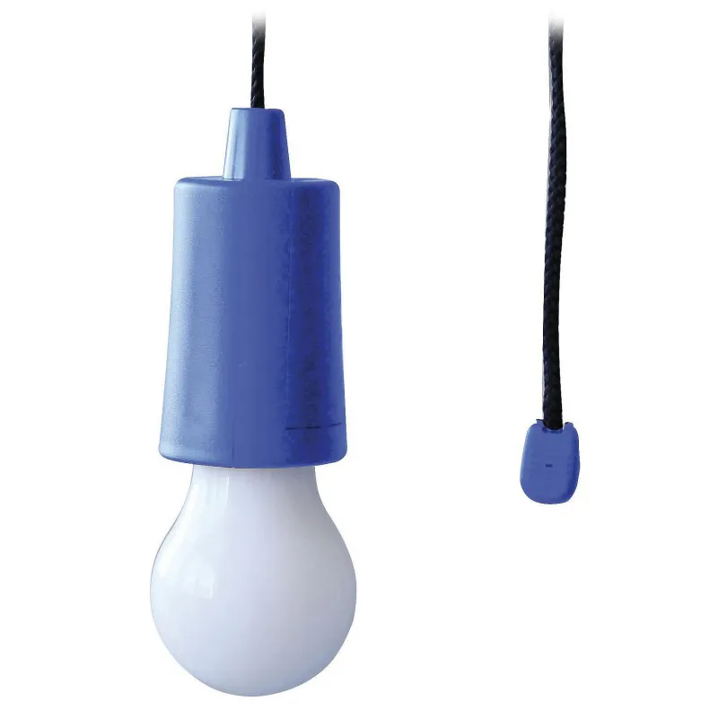 Lampa LED Retro cu Baterii - Albastru