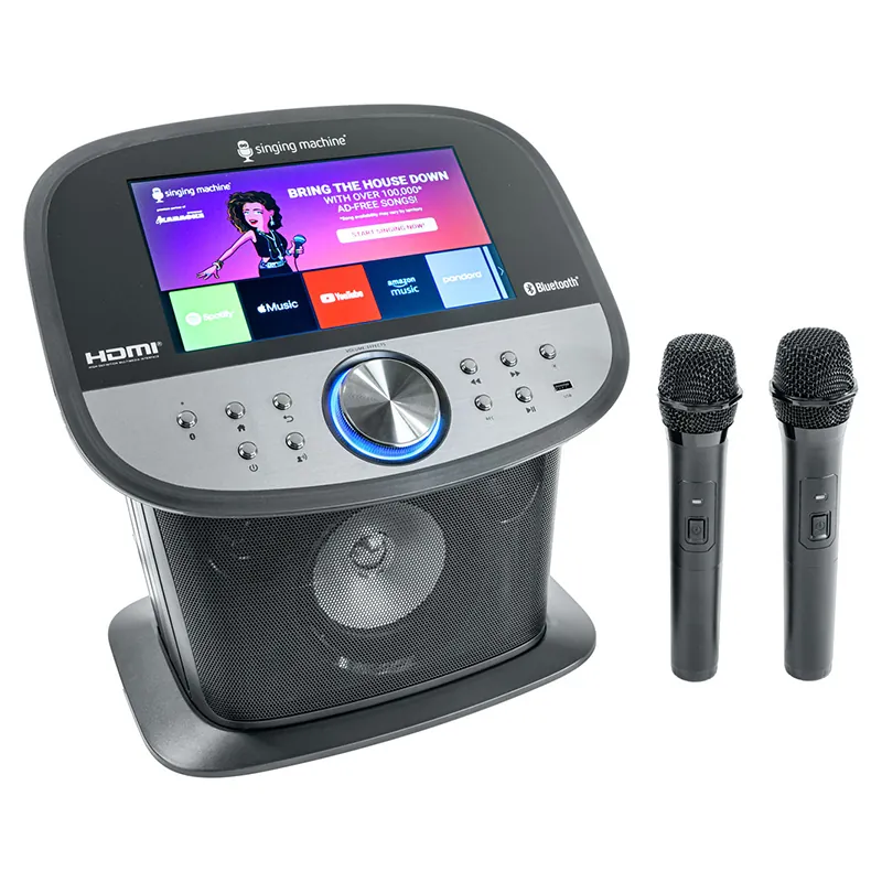 Karaoke Machine cu Touch Screen + 2 Mic Wireless