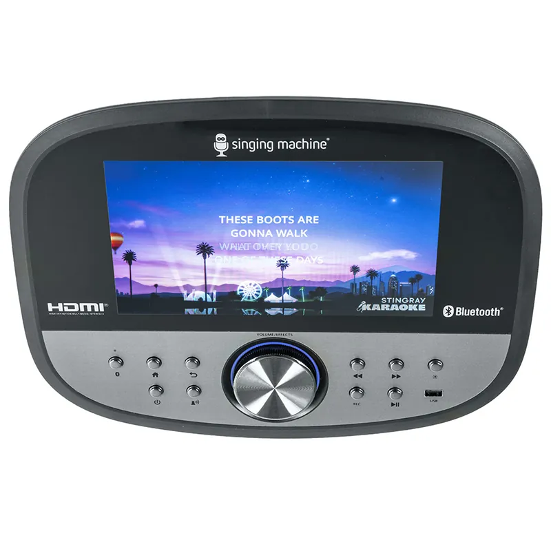 Karaoke Machine cu Touch Screen + 2 Mic Wireless