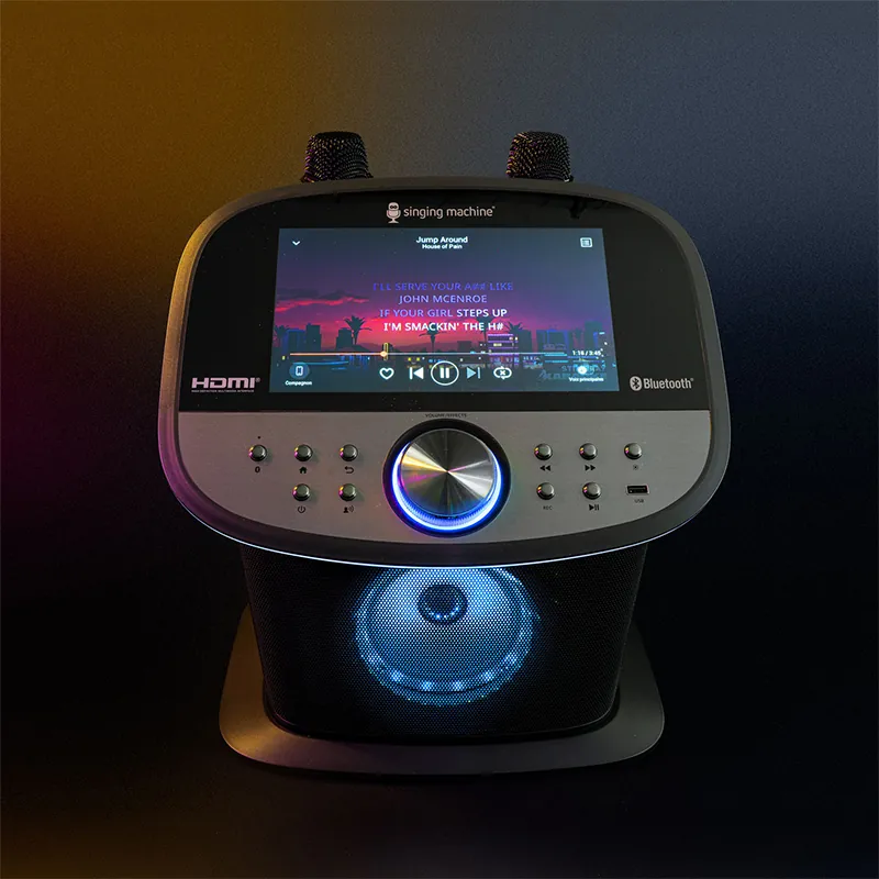 Karaoke Machine cu Touch Screen + 2 Mic Wireless