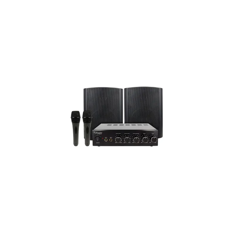 Kit Karaoke Amplificator 2X30W Boxe si Microfon