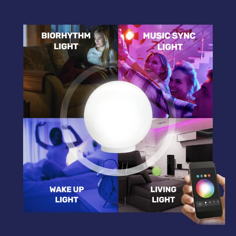 Lampa LED Masa RGB Cct Smart Wi-Fi 5W