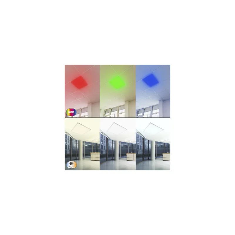 Panou LED RGB Cct Smart Wi-Fi