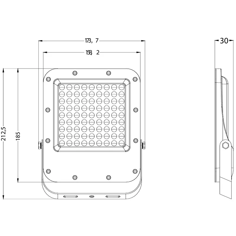 Reflector LED Ic 50W 2700K Night Pro 50