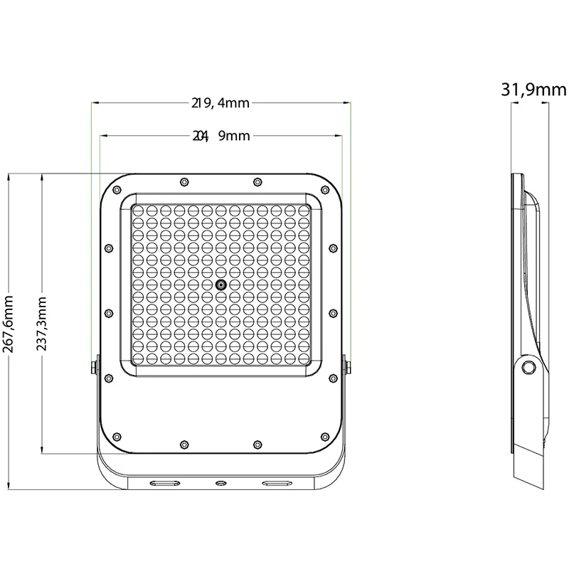 Reflector LED Ic 100W 4000K Night Pro 100
