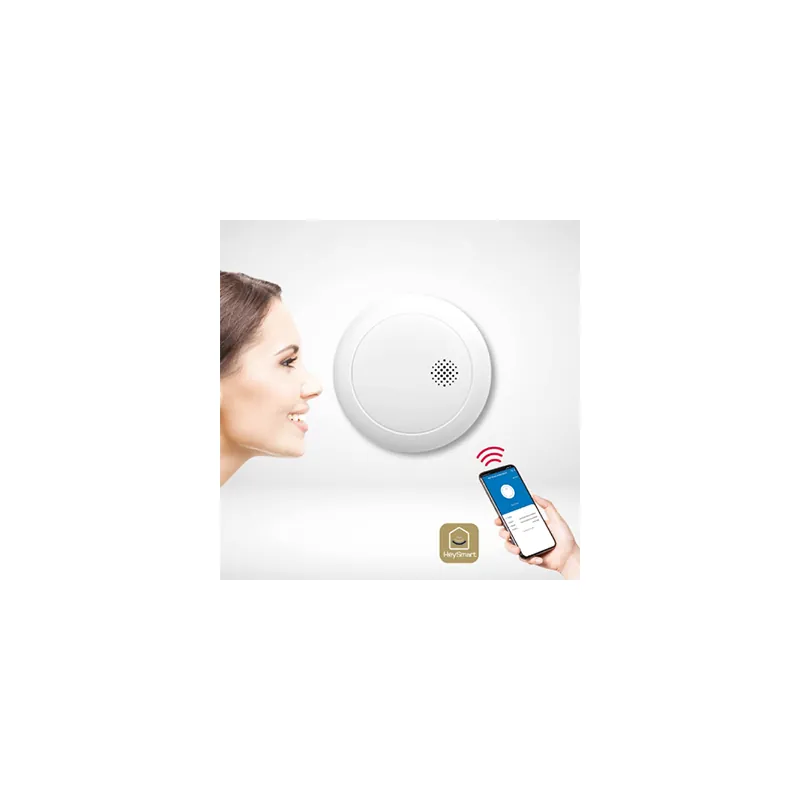Senzor Smart Wi-Fi Fum Caldura Isnatch