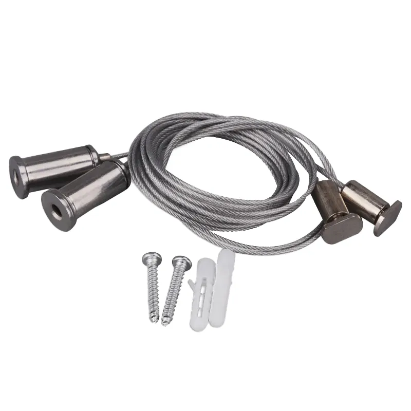 Set Cleme Montaj Suspendat Lampa Modulara