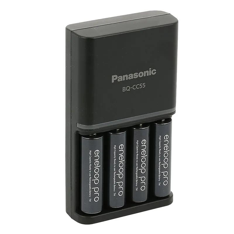 Charger 4 Accu AA 2500MAH Panasonic Eneloop Pro