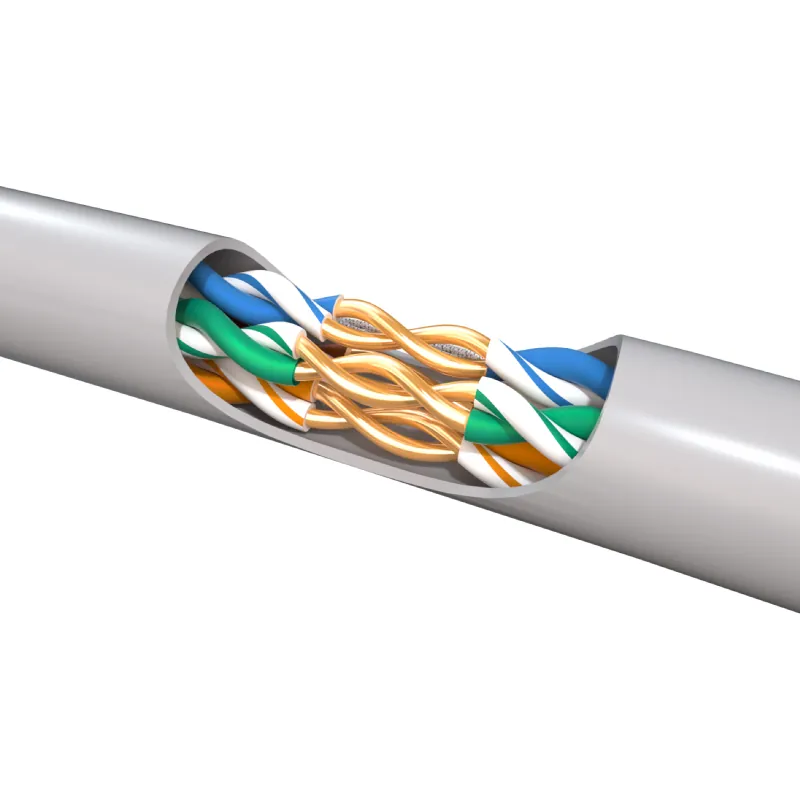 Cablu UTP CAT5E Cupru 24AWG 305M Emtex
