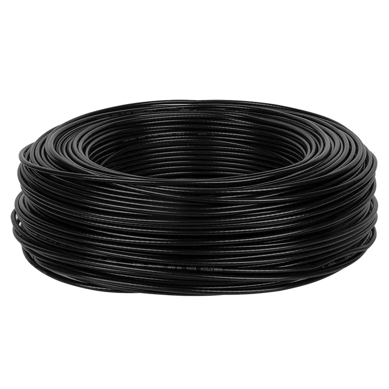 Cablu Coaxial RG59U Negru 200M