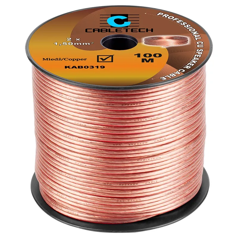 Cablu Difuzor 1.5MM cu Transparent
