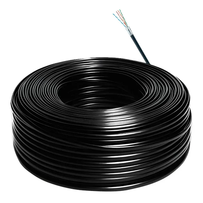 Cablu UTP Cupru 0.5MM Cat 5E 305M pe Negru Hikvisision